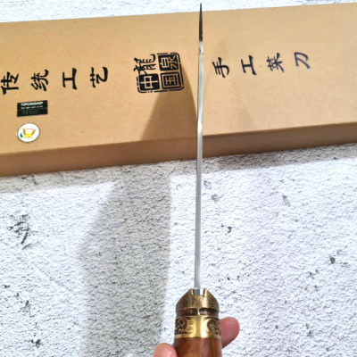 DAO BẾP - DAO THÁI CHẶT HOA VĂN HỔ DT150 ĐỘC 6996 topcomshop vn