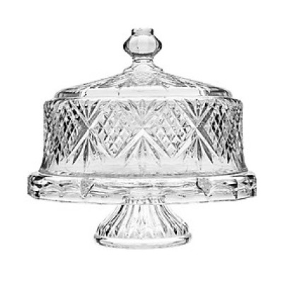 KHAY ĐỰNG BÁNH KÈM NẮP CHỤP PHA LÊ GODINGER DUBLIN