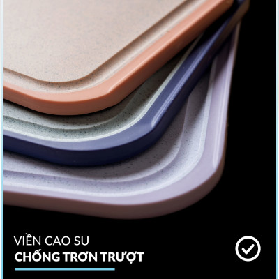 Bộ 3 thớt nhựa kháng khuẩn đa năng Hàn Quốc CIM296