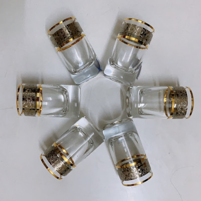 BỘ 6 LY TIỆP VÂN KHẢM CAO CẤP-35ML