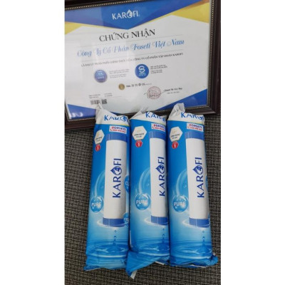 Combo 3 lõi số 1 - Công nghệ vi lọc Karofi - Hàng Chính Hãng