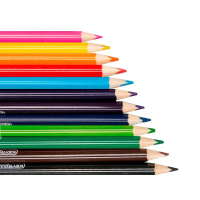 Hộp 12 Bút Chì Màu - Keyroad KR972228