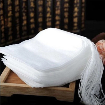 Combo 100 Túi lọc trà/ túi vải không dệt có dây rút size  5 x 7 cm - Hàng chính hãng