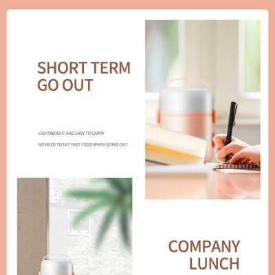 Hộp Cơm Điện Cặp Lồng Điện Hâm Cơm Tự Động 3 Tầng PS-103 - Màu Ngẫu Nhiên - Hàng Chính Hãng