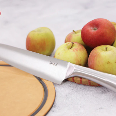 [HÀNG CHÍNH HÃNG] Bộ dao 3 đa dụng iMat Lưỡi thép cacbon  5Cr15 5Cr15 sắc, bền bỉ, cán dao làm bằng inox 430 không gỉ.