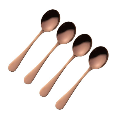 Viners - Bộ muỗng trà Select màu đồng - 4 món