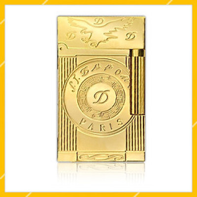 Vỏ Hột Quẹt Bật Lửa Gas Đá Upon TL40V Thiết Kế Họa Tiết Đại Bàng Cổ Đại Độc Đáo - Dùng Gas Đá Cao Cấp