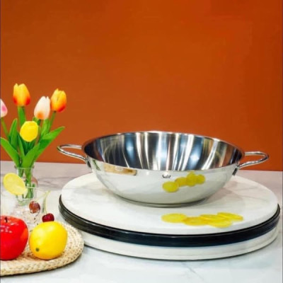 Chảo Silit wok Edelstahl 32 cm hàng chính hãng