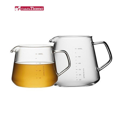Bình pha cà phê thủy tinh chịu nhiệt Tiamo không nắp