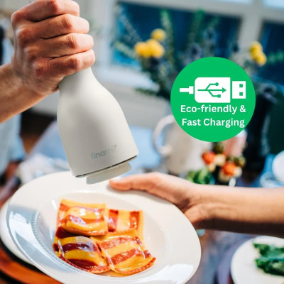 Máy xay gia vị FinaMill pin sạc (tặng khay khi mua máy)