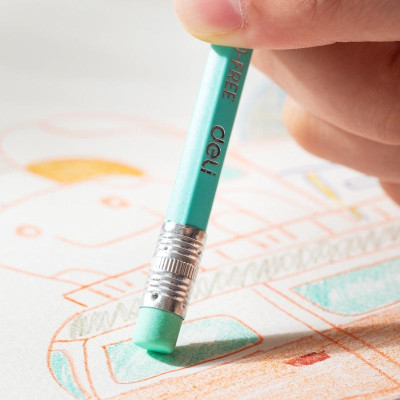 Hộp 24 Bút Chì Màu Superwings - Deli C126-24