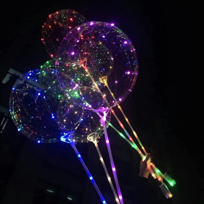 Bóng Galaxy tặng Đèn Led+ Gậy + Pin (hàng loại 1 siêu dày, siêu an toàn)