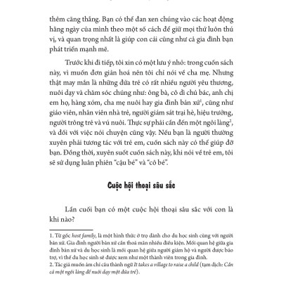 Nghệ Thuật Trò Chuyện Cùng Trẻ