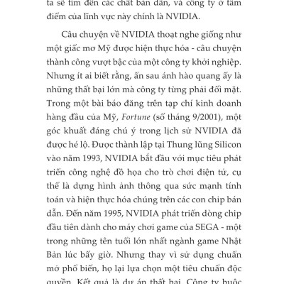 Sách - Phong Cách NVIDIA - The NVIDIA Way