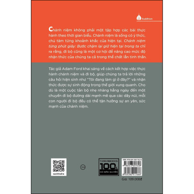 Chánh niệm từng phút giây - Bước chậm lại giữ hiện tại trong ta