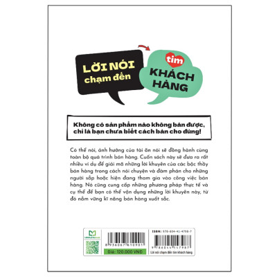 Lời nói chạm đến tim khách hàng