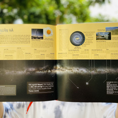 Sách Bách Khoa Toàn Thư -  Khám Phá Bí Ẩn Không Gian ( Space The Definitive Visual Catalog ) - Một Hành Trình Du Ngoạn Từ Trái Đất, Qua Hệ Mặt Trời Của Chúng Ta Và Ra Ngoài Vũ Trụ Vươn Tới Những Vì Sao - Á Châu Books