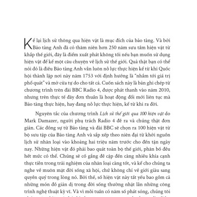 Lịch Sử Thế Giới Qua 100 Hiện Vật - AL