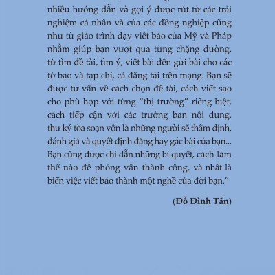 Người Kể Chuyện Trên Báo