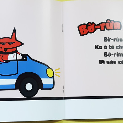 Sách Cho Bé Ehon Cáo Ken Và Đồ Vật - Lộp Bộp Lộp Bộp
