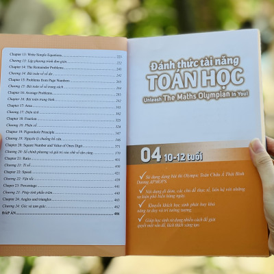 Sách Đánh Thức Tài Năng Toán Học 2, 3, 4 ( Combo 3 Cuốn ) - Tổng hợp kiến thức toán học lớp 2 đến lớp 5, Hiệu sách Genbooks