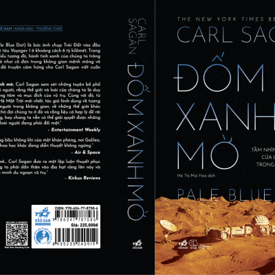 Sách - Đốm xanh mờ - Pale Blue Dot - Carl Sagan - Nhã Nam Official