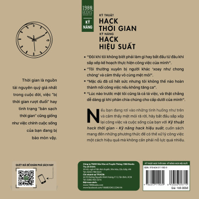 Kỹ Thuật Hack Thời Gian, Kỹ Năng Hack Hiệu Suất (1980)