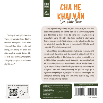 Sách - Cha Mẹ Khai Vấn - Katherine Johnson Martinko