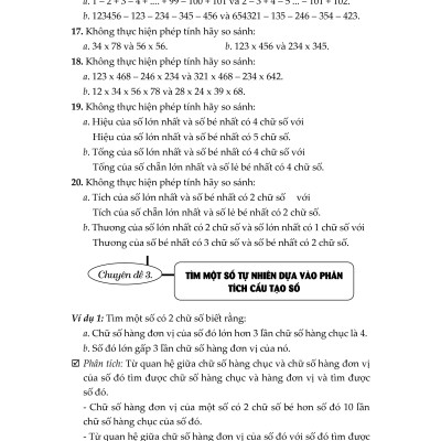 Chuyên đề Bồi dưỡng học sinh giỏi toán 4 