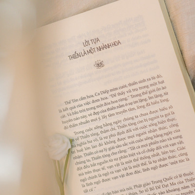 Bộ Sách Một Tách Trà Thiền ( Thiền Là Một Tách Trà Tĩnh Tâm + Thiền Là Một Nhành Hoa ) - Á Châu Books, Bìa Mềm, In Màu