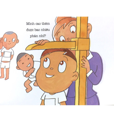 Bí Mật Của Chiều Cao - Sự Kỳ Diệu Của Cơ Thể - Ehon (Tái Bản 2020)