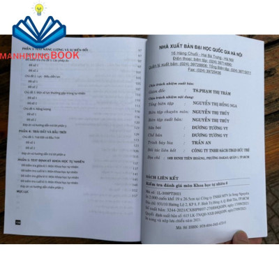 Sách - Kiểm tra, đánh giá môn Khoa học tự nhiên 6