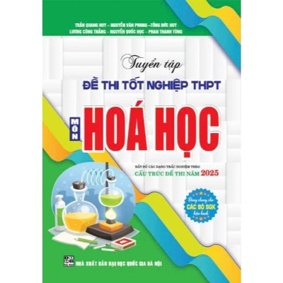 Combo Tuyển Tập Đề Thi THPT Môn Toán - Hóa - Sinh (Cấu Trúc Đề Thi Năm 2025) (Bộ 3 Cuốn) - HA