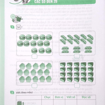 Bài Tập Trắc Nghiệm Toán Lớp 1 - Tập 2 (Theo Chương Trình Giáo Dục Phổ Thông 2018)