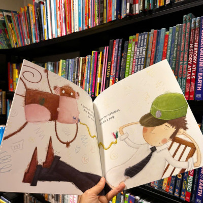 Sách - Pandamonium by Dan Crisp - Sách ngoại văn, sách thiếu nhi tiếng Anh, bìa mềm, nhập khẩu UK