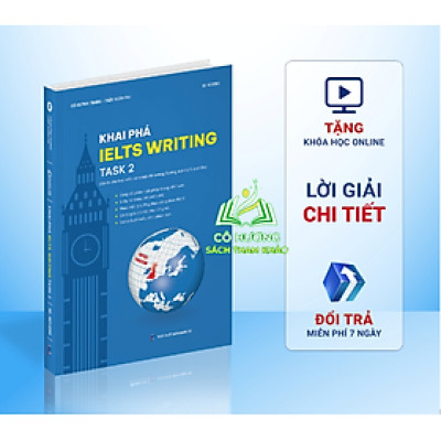 Sách IELTS Writing task 2 - khai phá luyện thi ielts writing 4.0+