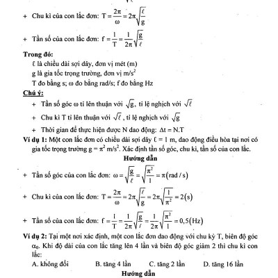 Công Phá Bài Tập Vật Lí Dao Động Cơ (Tập 2)