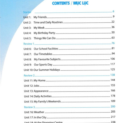 Global Success - Bài Tập Tiếng Anh 4 - Không Đáp Án