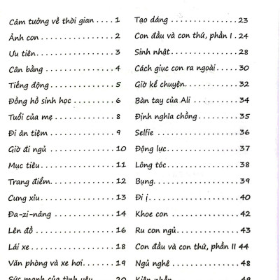 100 Chiêu Trò Của Trẻ Lên 2 - Cha Mẹ Bình Tĩnh Đón Nhận