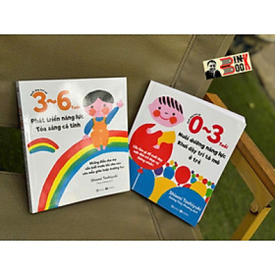 (Combo 2 cuốn) NUÔI DẠY TRẺ TỪ 0-3 TUỔI, NUÔI DẠY TRẺ TỪ 3-6 TUỔI - Shiomi Yoshihiko - Dương Thùy Phương dịch – Thái Hà Books