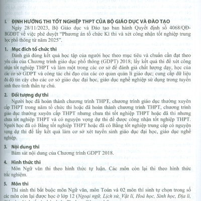 Ôn Luyện Trắc Nghiệm Thi Tốt Nghiệp Trung Học Phổ Thông (năm 2025) Môn Công Nghệ (Định Hướng Nông Nghiệp)