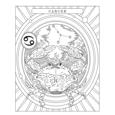 Sách Tô Màu Chiêm Tinh - Tô Màu Theo Cách Của Bạn Để Khai Mở Trực Giác Diệu Kỳ