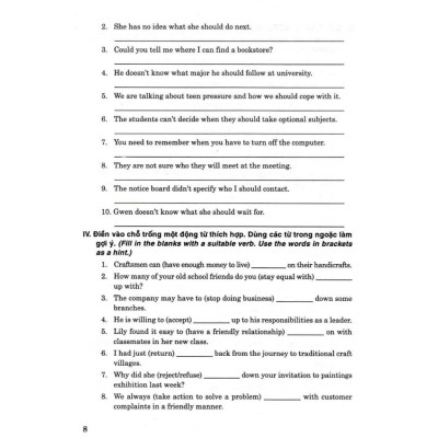 Sách - Ngữ Pháp Và Bài Tập Thực Hành Tiếng Anh Lớp 9 - Biên Soạn Theo SGK Tiếng Anh - Global Success - Hồng Ân