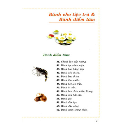 Sách - Bánh Cho Tiệc Trà Và Bánh Điểm Tâm (Đỗ Kim Trung)