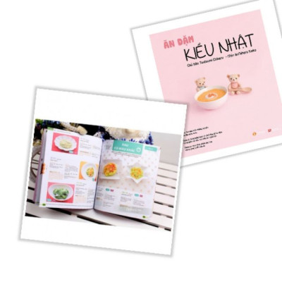 Sách Ăn dặm kiểu Nhật (Có thực đơn ăn dặm kèm nội dung)