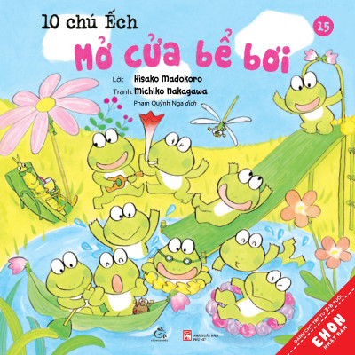 Sách Ehon Nhật Bản 10 Chú ếch Tái Bản 2020 Trọn bộ 18 cuốn: 10 chú ếch, 10 chú ếch,1 người bạn mới, Đi tới núi Mõ, Lễ hội mùa hè, Trú đông, Cùng nhau đón tết, Cuộc thi hát hay, Mùa xuân đến rồi, Ngày hội thể thao, Lễ hội sao vui vẻ , Tới núi Rào Rào, Cùng tới biển chơi, Món quà đặc biệt, Đi Picnic, Mở cửa bể bơi, Lần đầu đi cắm trại, Cùng nhau ngắm trăng, Lễ hội mùa Thu