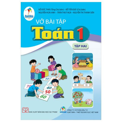 Sách - Vở Bài Tập Toán 1 - Tập 2 (Cánh Diều) (2025)
