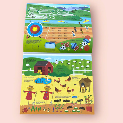 Cuốn Sách Khổng Lồ Về Trò Chơi Tư Duy - Big Puzzle Pad