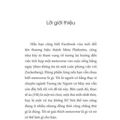 Sách - Metaverse: Cuộc cách mạng tiếp nối blockchain, NFT và tiền điện tử - Agnes Blevinsson (TTR Next Generation)