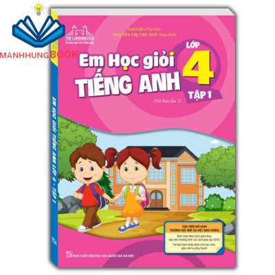 Sách - Combo 3c Em học giỏi tiếng Anh lớp 4 ;Từ điển tiếng Việt thông dụng (to)